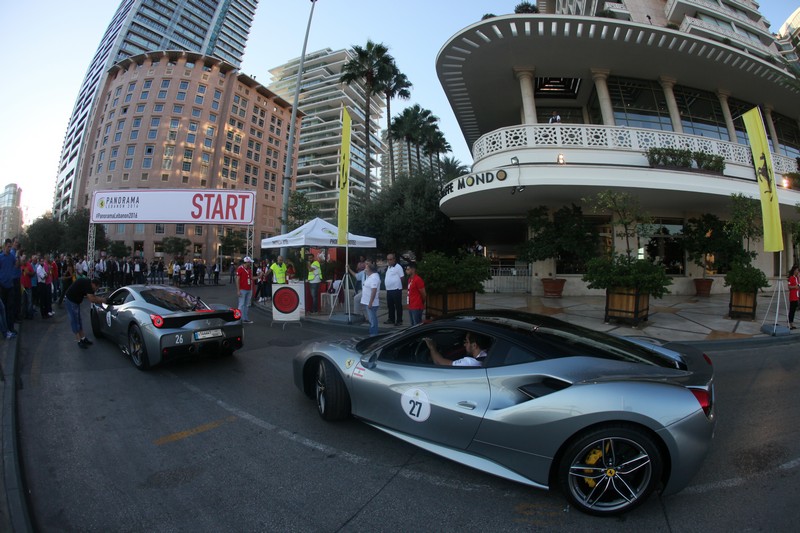 Ferrari Panorama Lebanon 2016 Ride